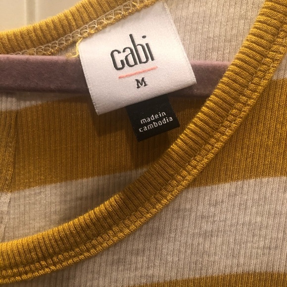 Cabi Liner Tank- Stripes Oversized-Summer Staple-Sz Medium Casual Layer - Picture 9 of 12